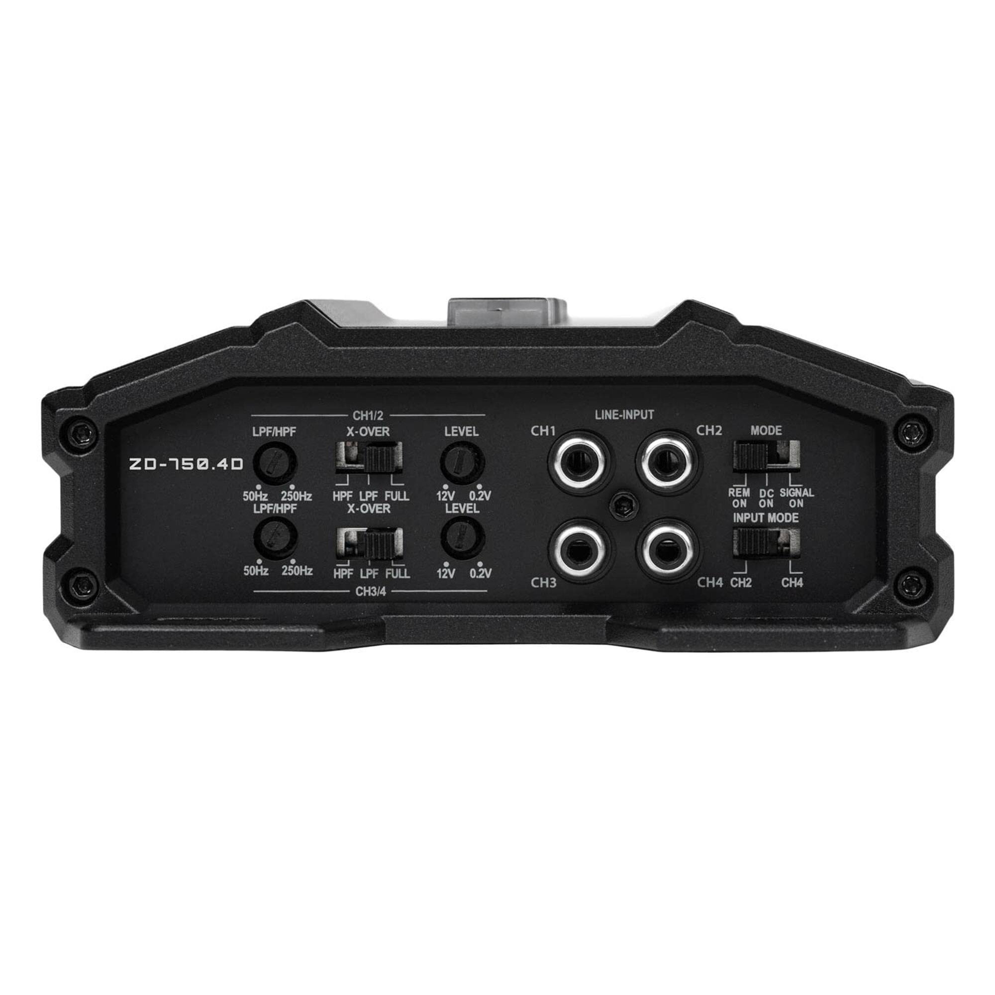 Hifonics Zeus Delta 750 Watt 4 Channel Mobile Car Amplifier, ZD