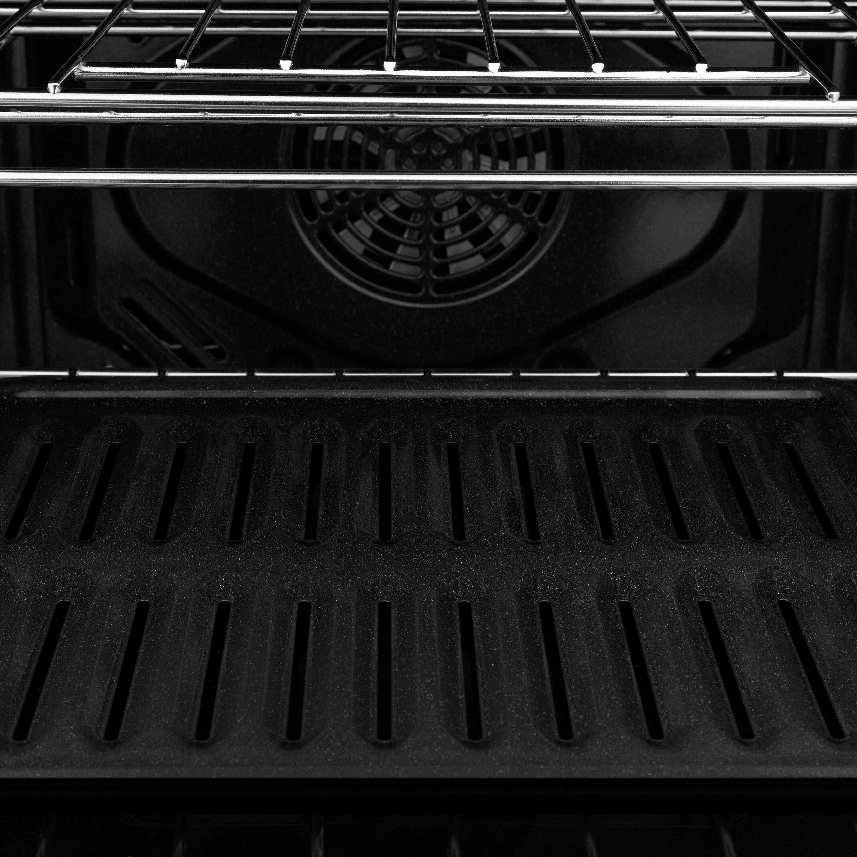 Alt View 9. ZLINE - 30 in. 10 cu. ft. Built-In Professional True Convection Double Wall Oven with Air Fry and Self Clean in Stainless Steel - Stainless steel.