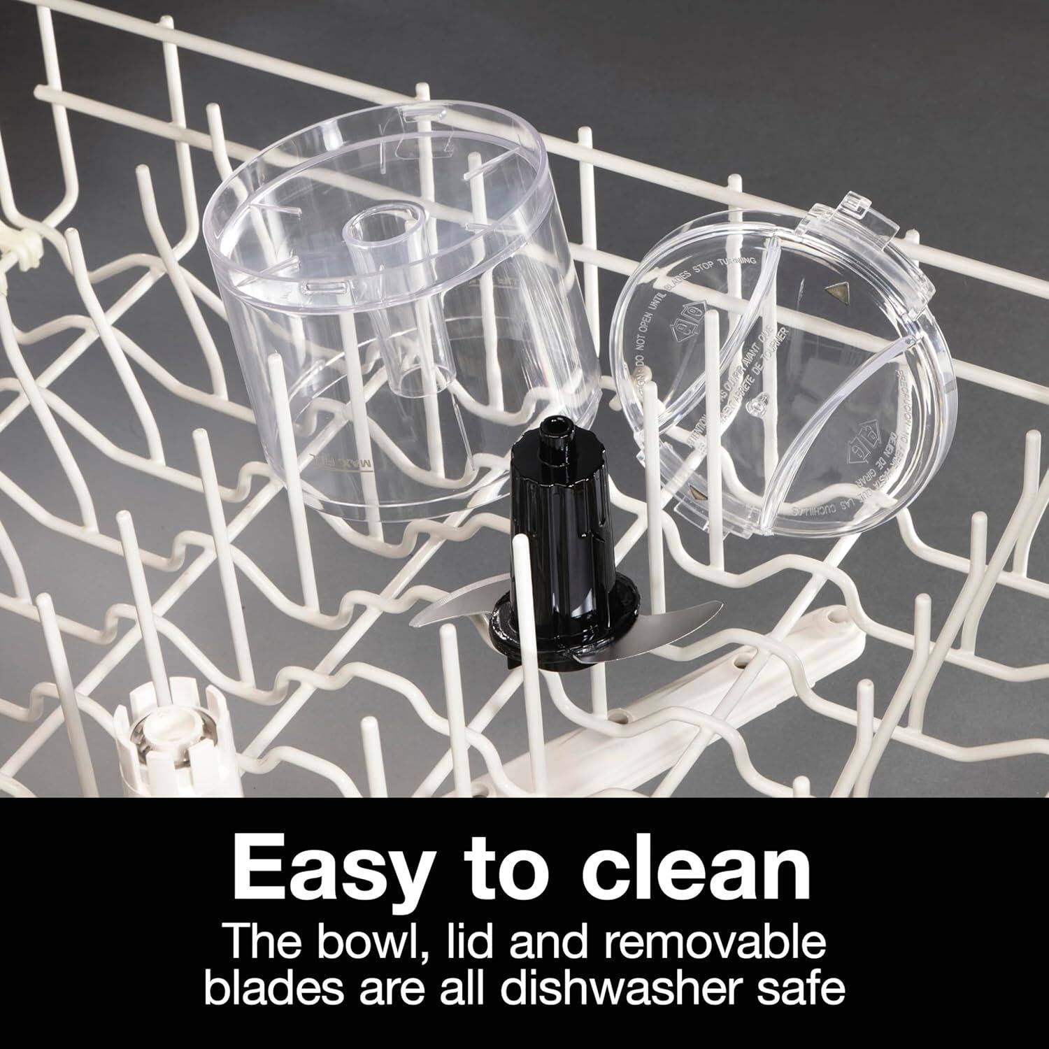 STOP TIAIING LARES UNTIL OPEN DR OM DEFTGUAHER SHER FANT 8 qd KBRURETE 1  R NE VD aPCrO Easy to clean The bowl, lid and removable blades are all dishwasher safe