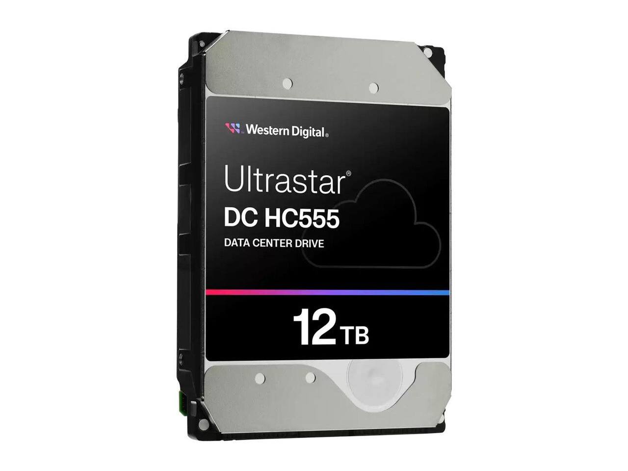 Western Digital  
Ultrastar DC HC555 DATA CENTER DRIVE  
12 TB