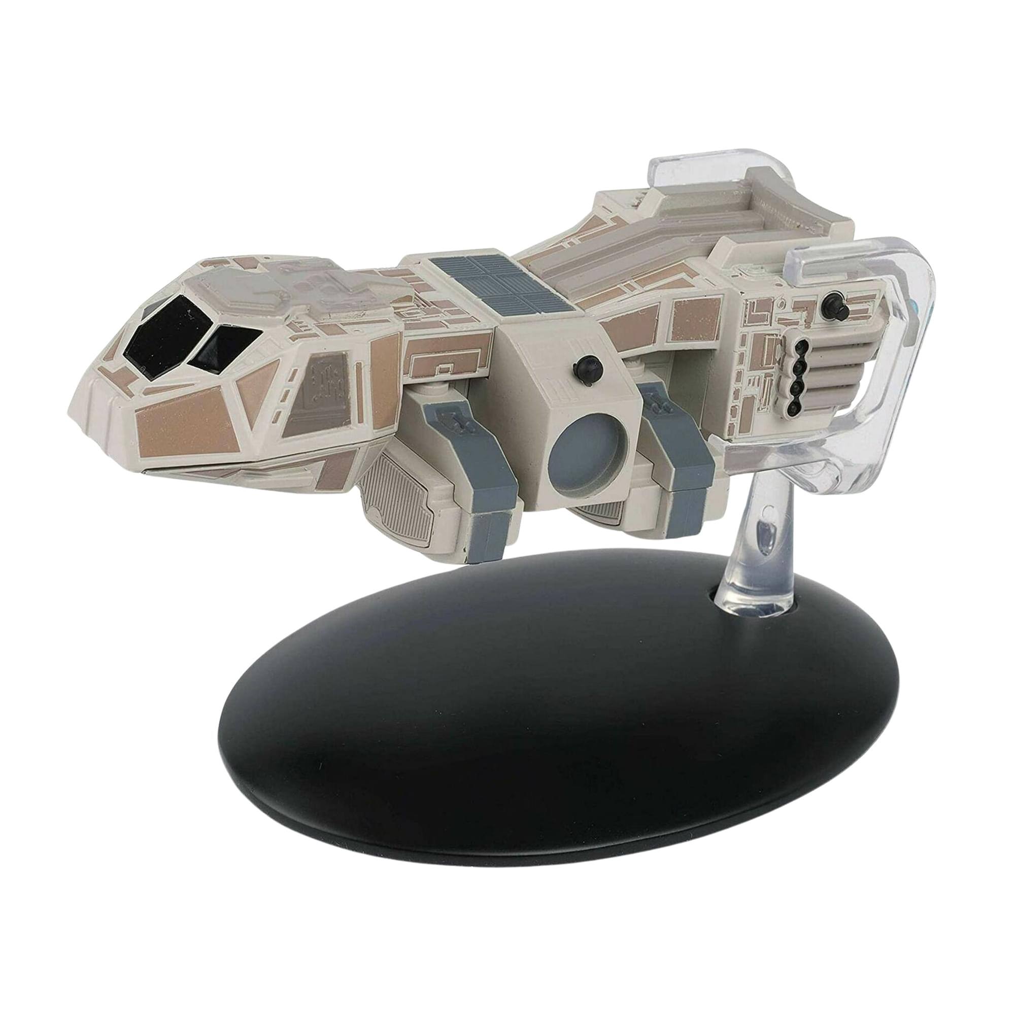 Alt View 10. Eaglemoss - Eaglemoss Star Trek Starship Replica | NeelixÃ¢â‚¬â„¢s Ship (Baxial) - Grey.