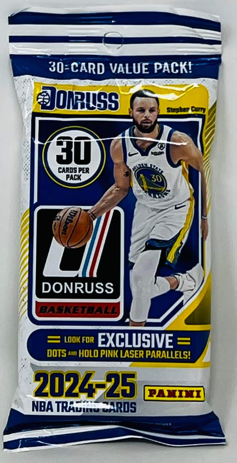 2024-25 Panini Donruss Basketball Jumbo Cello Fat Pack price history on PriceWatchPro