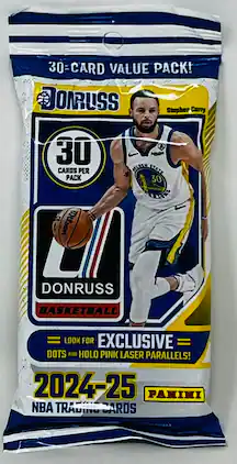 2024-25 Panini Donruss Basketball Jumbo Cello Fat Pack