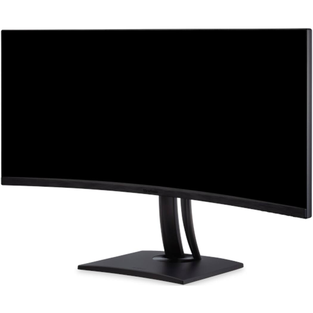 Left. ViewSonic - ColorPro VP3881A 38" LED WQHD Curved Monitor with HDR10 (USB C/HDMI/DisplayPort) - Black.