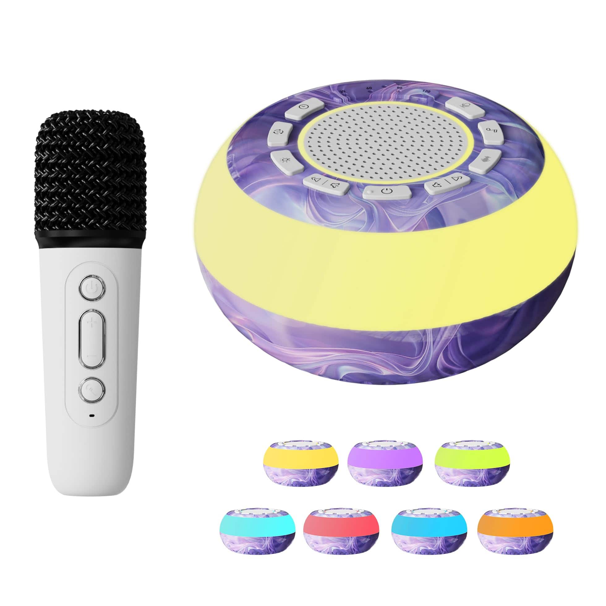 Cedar Assembly - Sound Machine Sounds Noise For Sleeping Sleep Adults portable Adults 30Natural Sounds, Our white noise - Lavender Purple