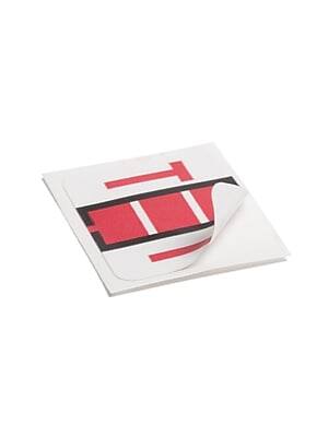 Alt View 4. Smead - BCCR Labels File Folder Label, T, Red, 500 Labels/Pack - Red.