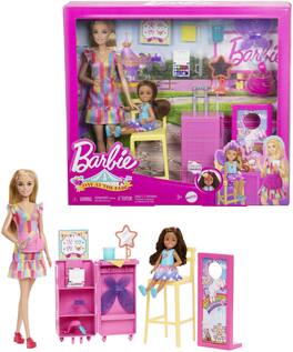 Mattel - Barbie Day at the Fair Face Paint Playset, Blonde - Collectibles - Multicolor