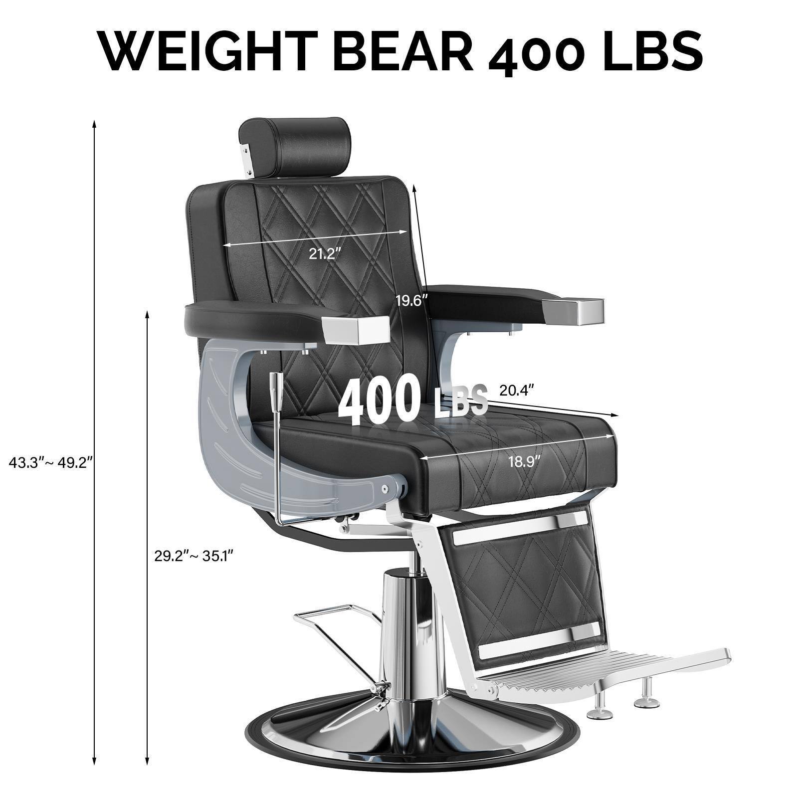 WEIGHT BEAR 400 LBS

21.2"  
19.6"  
43.3"~49.2"  
20.4"  
400 LBS  
18.9"  
29.2"~35.1"