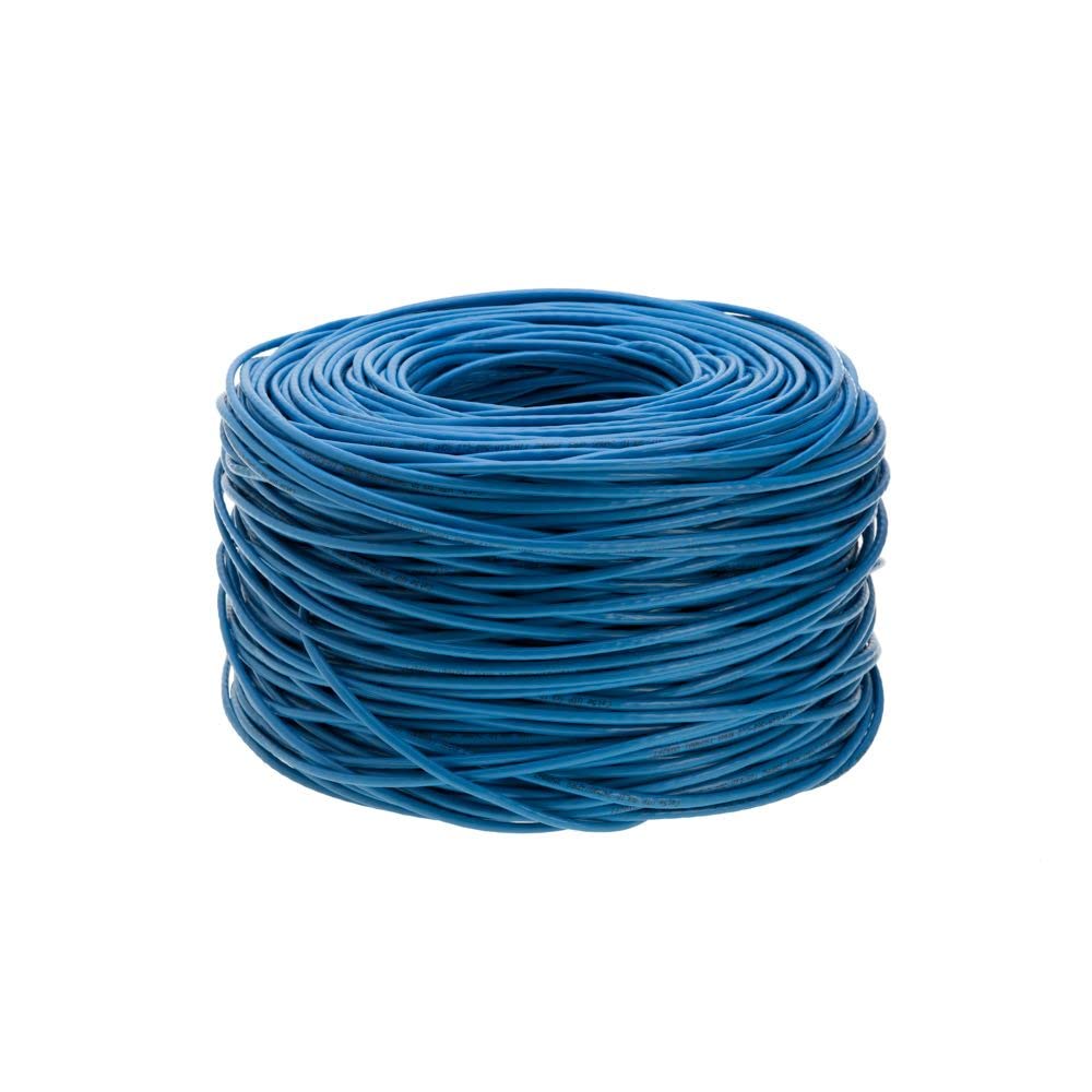 Angle. Cables Direct Online - Cat5e FTP Ethernet Cable 1000ft Pull Box Solid 24AWG Shielded Bulk CCA Network Wire Blue - Blue.