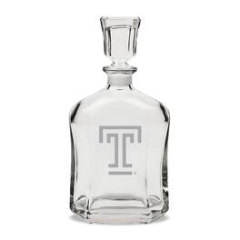 Jardine - Temple Owls 23.75oz. Crystal Whisky Decanter - Multicolor