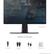 Alt View 23. ViewSonic - ELITE XG320Q 32" LCD G-SYNC Gaming Monitor with HDR (DisplayPort USB, HDMI) - Black.
