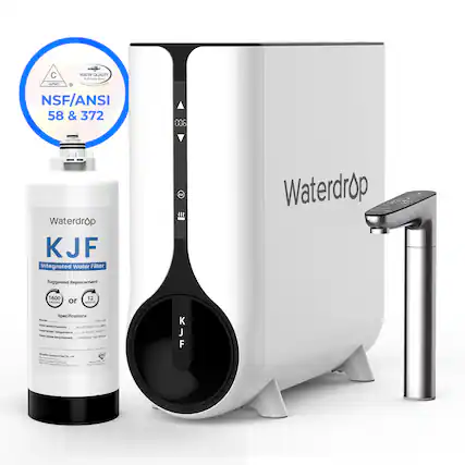 C gr WATER QUALITY
NSF/ANSI 58 & 372
Waterdrop
KJF
Integrated Water Filter
Suggested Replacement
1600 or 12 L
Specifications
Feed Water Pressure: 4-8 bar (0.4-0.8 MPa)
Feed Water Temperature: 4-38°C
Feed Water Requirement: Muncipal Tap Water
Waterdrop
KJF
Waterdrop
KJF
Waterdrop
KJF