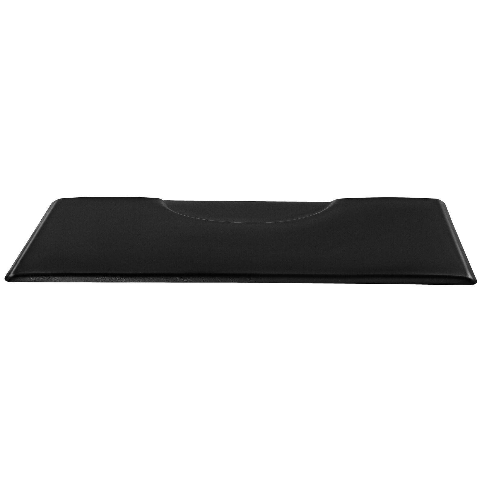 Alt View 5. VEVOR - Salon Mat for Hair Stylist, 3 x 5 FT Rectangle Salon Chair Mat Anti Fatigue - Black.