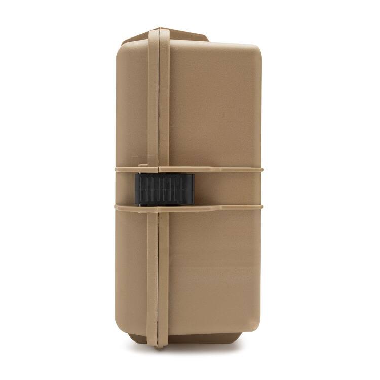 Left. Koah - Koah Weatherproof Hard Case with Customizable Foam (28 x 17 x 7 Inch) - Tan.