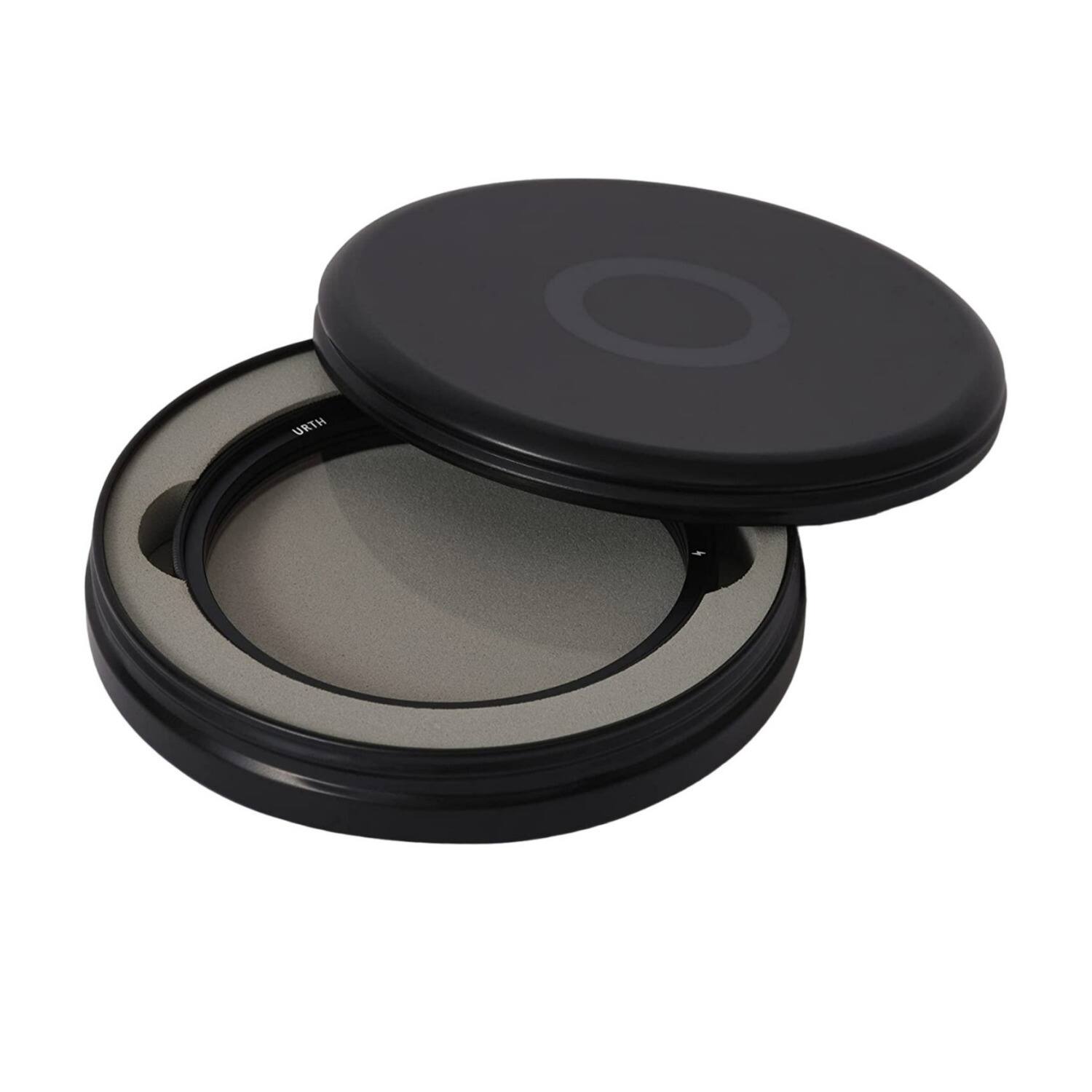 Back. Urth - Urth 58mm Magnetic UV German B270 Schott Optical Glass Lens Filter Plus+ (Black).