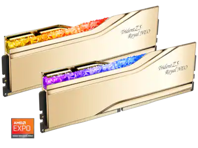 G.SKILL Trident Z5 Royal 96GB DDR5 6000MHz RAM (2x48GB) F5 G.SKILL Trident Z5 Royal 96GB DDR5 6000MHz RAM (2x48GB) F5