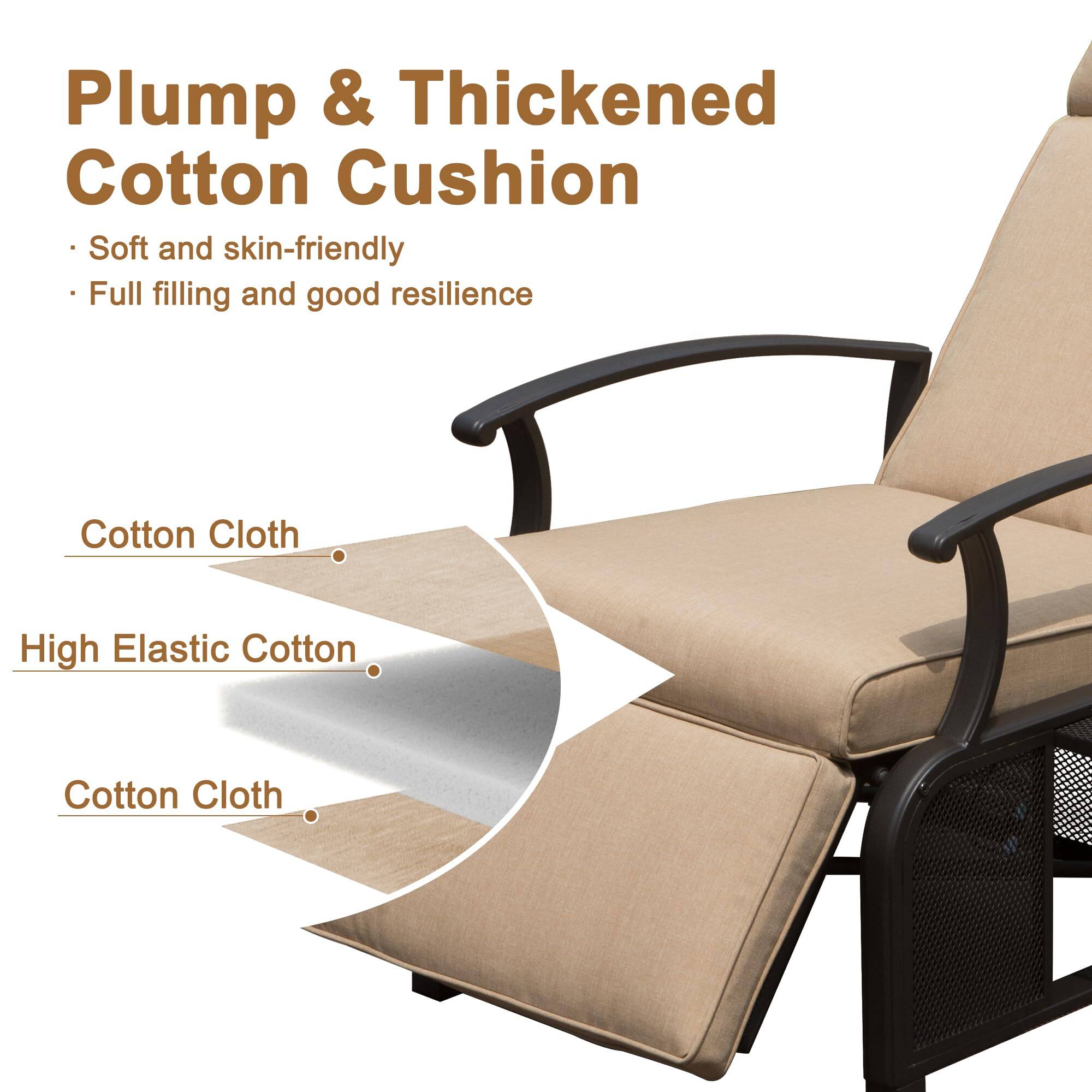 Plump & Thickened Cotton Cushion  
- Soft and skin-friendly  
- Full filling and good resilience  

Cotton Cloth  
High Elastic Cotton  
Cotton Cloth