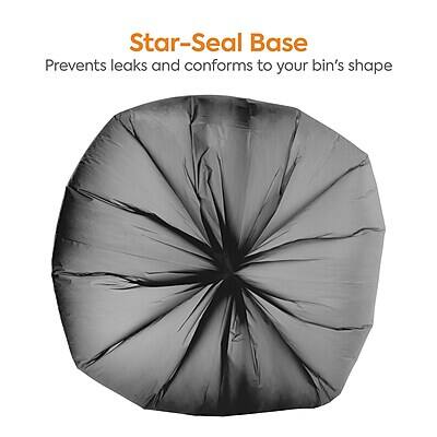 Star-Seal Base  
Prevents leaks and conforms to your bin's shape