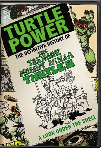 Front. Turtle Power: Definitive History of the Teenage   - DVD.
