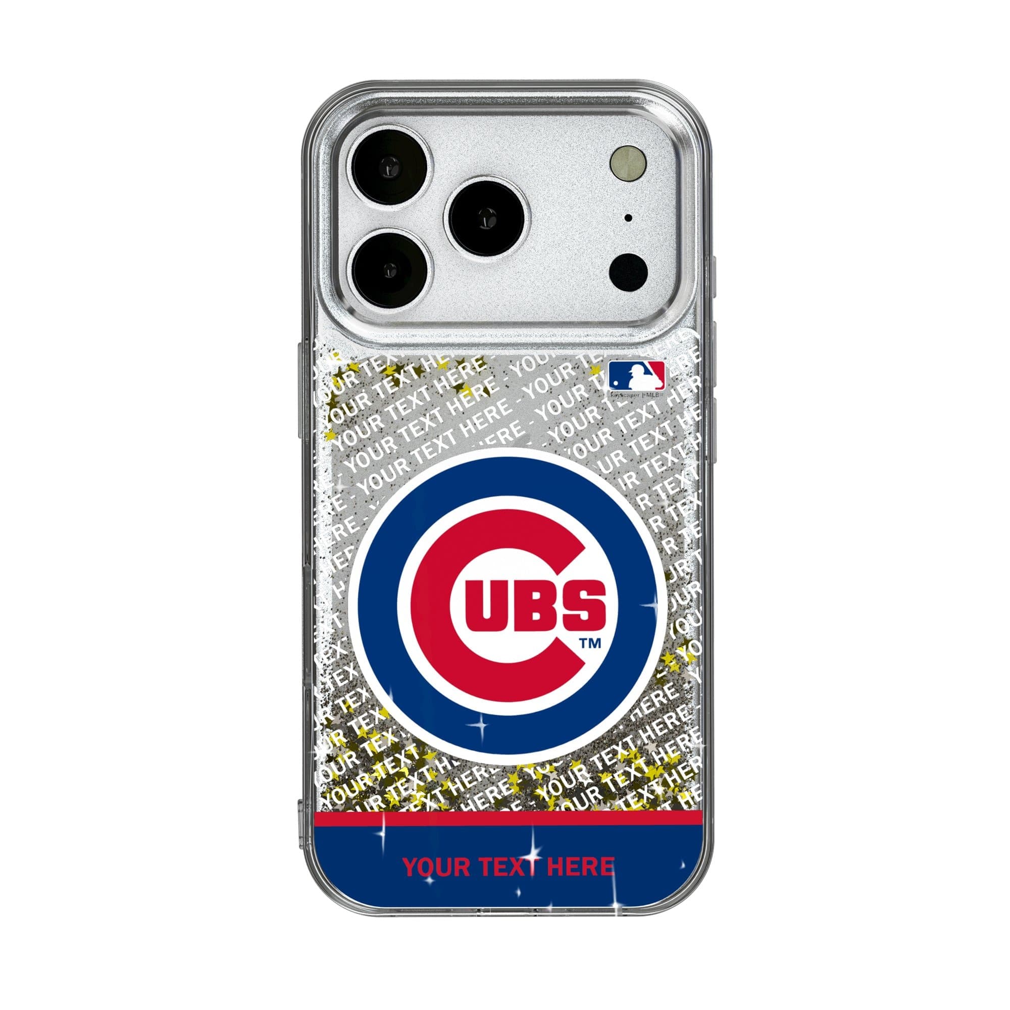Keyscaper - MLB - Chicago Cubs iPhone Personalized Glitter Case - 15 Pro Max - Multicolor price history on PriceWatchPro