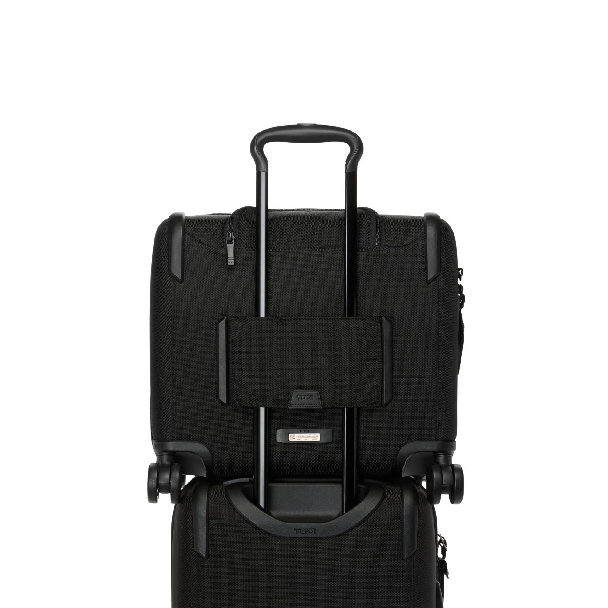 Back. TUMI - Alpha Compact Carry-On Suitcase - Black.