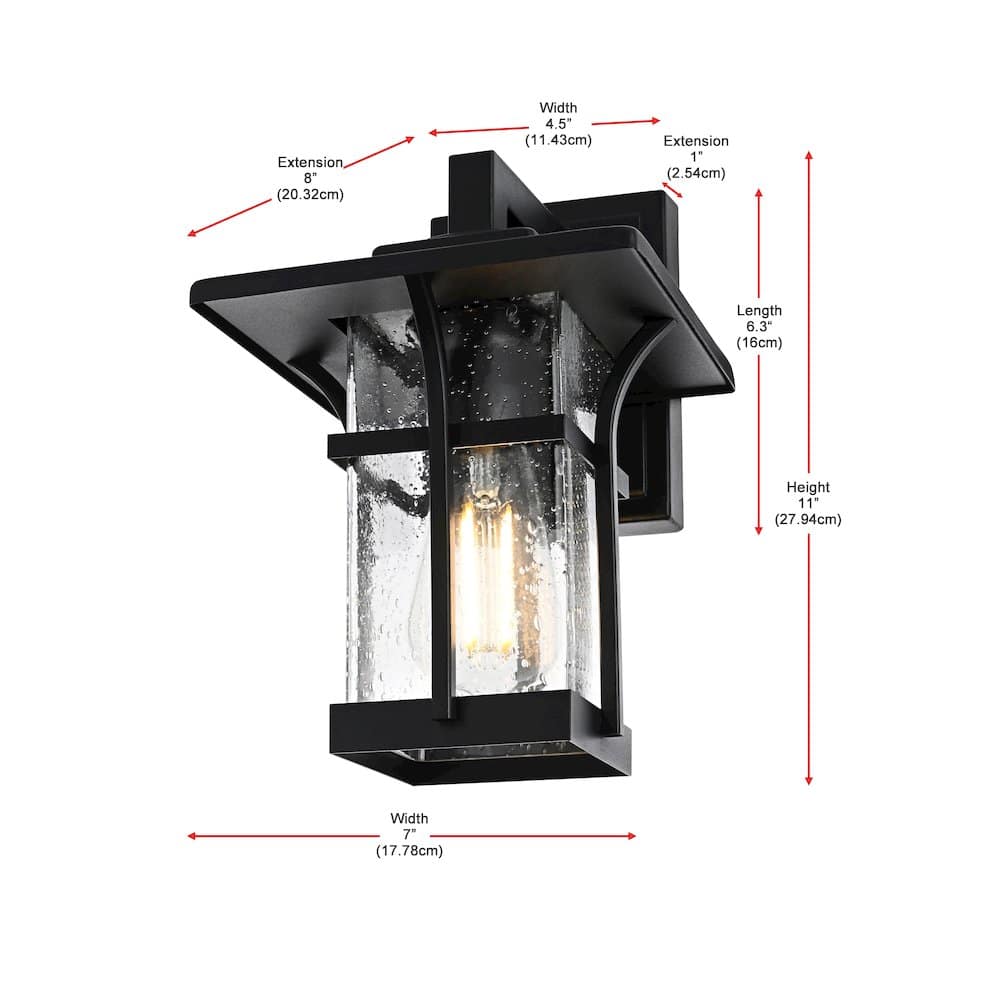 Elegant Lighting - Woodstock 7 inch Outdoor Pendant - Black price history on PriceWatchPro