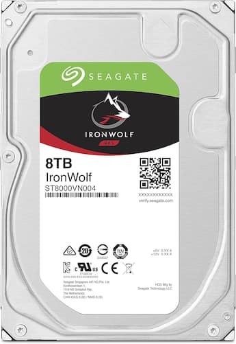 Seagate IronWolf 8TB NAS Internal Hard Drive HDD – 3.5 Inch SATA Seagate IronWolf 8TB NAS Internal Hard Drive HDD – 3.5 Inch SATA