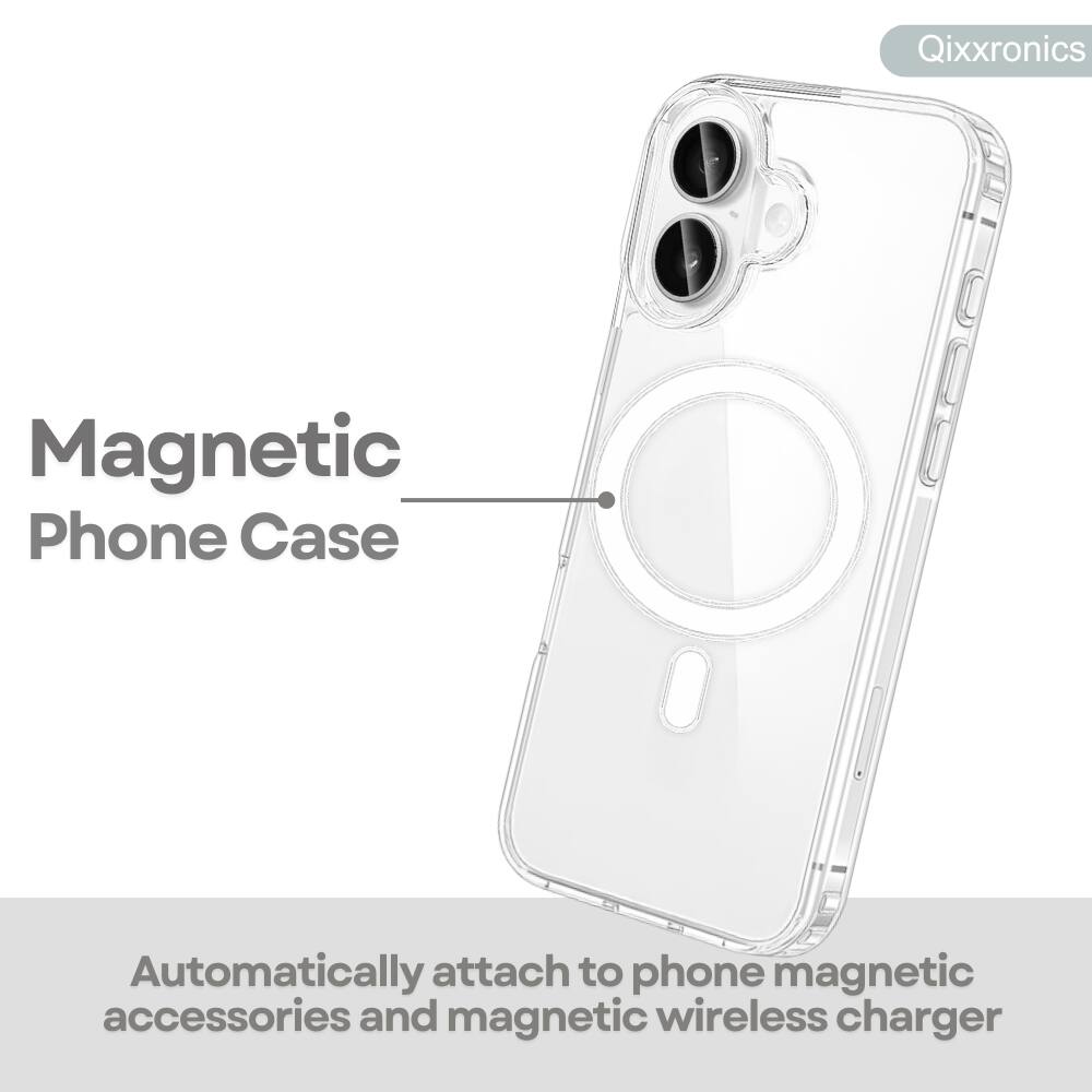 Qixxronics Magnetic Phone Case

Automatically attach to phone magnetic accessories and magnetic wireless charger