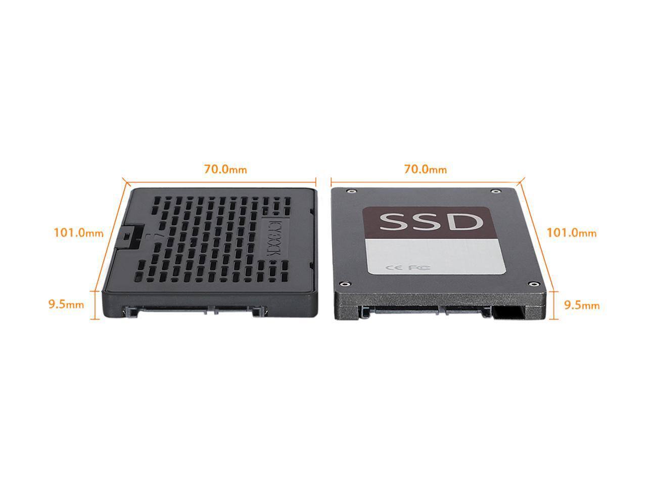 70.0mm  
70.0mm  
101.0mm  
YEOK = SSD  
CC FC  
101.0mm  
9.5mm  
9.5mm