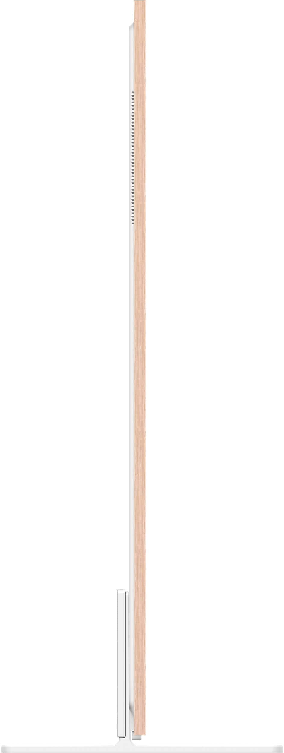 Alt View 20. TCL - 65" Class A300W NXTVISION Series 4K QLED Lifestyle TV with Ultra Matte Screen and Flush Wall Mount (2024) - White.