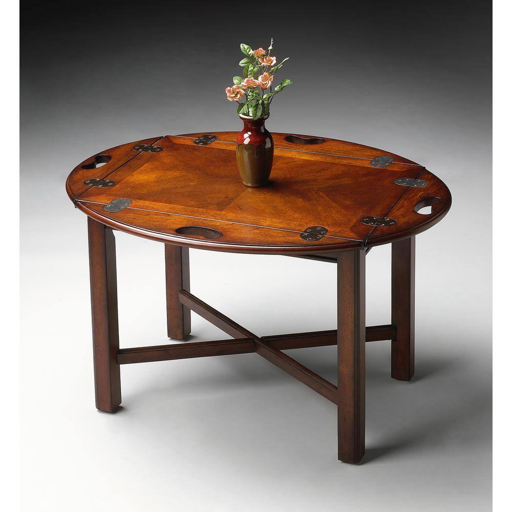 Left. Butler Specialty - Carlisle Butler Coffee Table - Dark Brown.