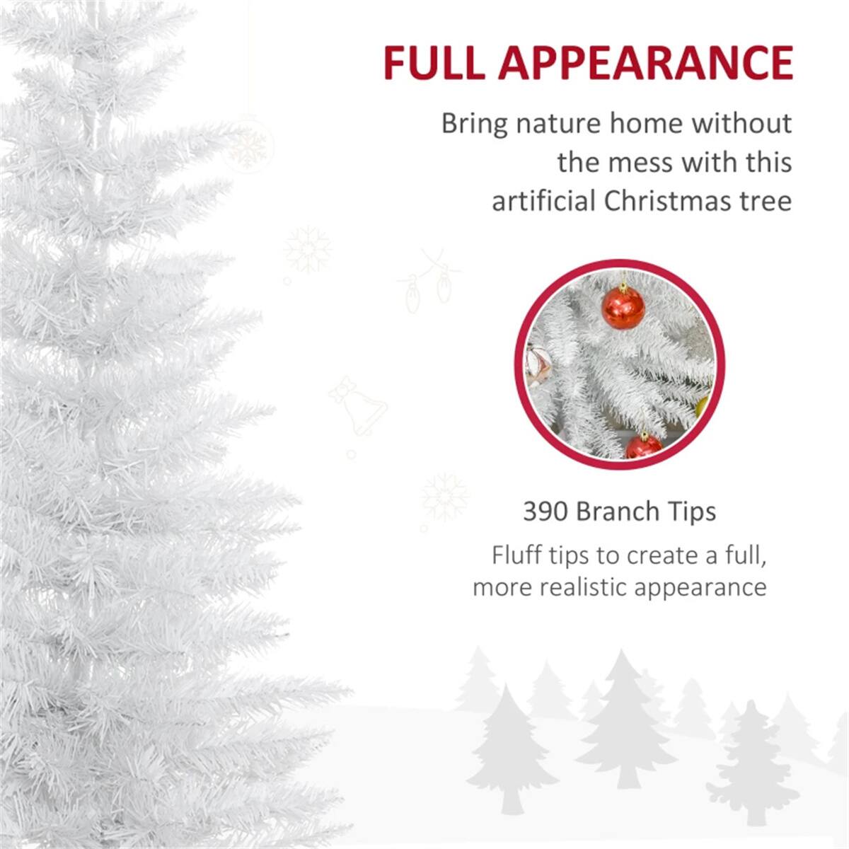 FULL APPEARANCE

Bring nature home without the mess with this artificial Christmas tree

390 Branch Tips

Fluff tips to create a full, more realistic appearance