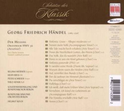 Les Lunes du Cousin Jacques - Messiah: Excerpts   - COMPACT DISCS [CD] price history on PriceWatchPro