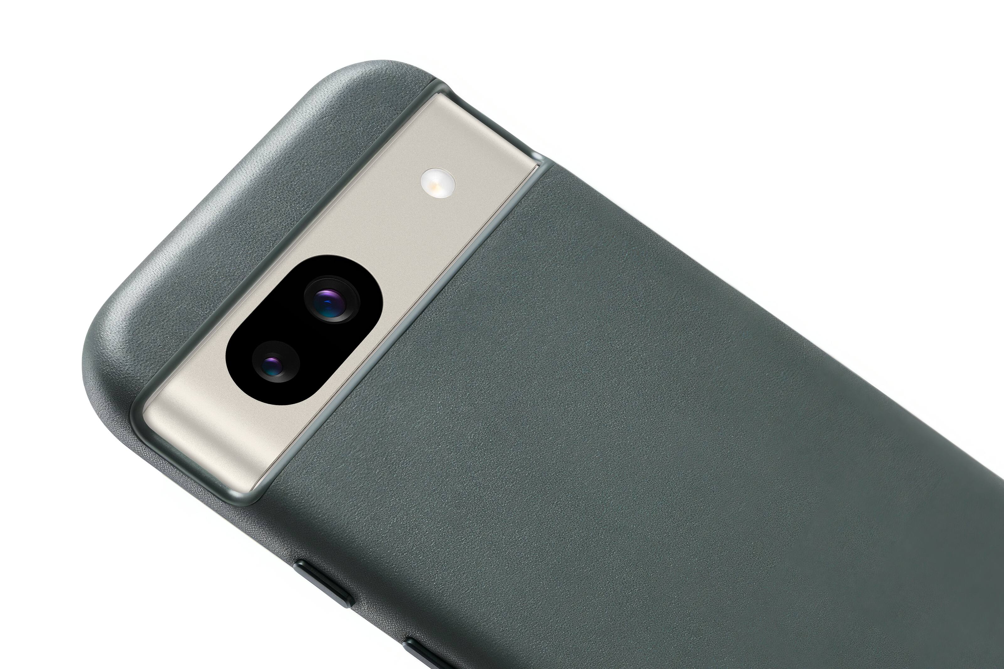 Alt View 3. Bellroy - Google Pixel 8A Leather Phone Case - Everglade.