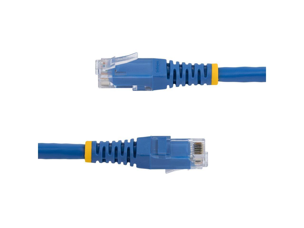 Alt View 4. StarTech.com - StarTech 1ft CAT6 UTP Network Patch Cable Blue - 10 Pack C6PATCH1BL10PK.