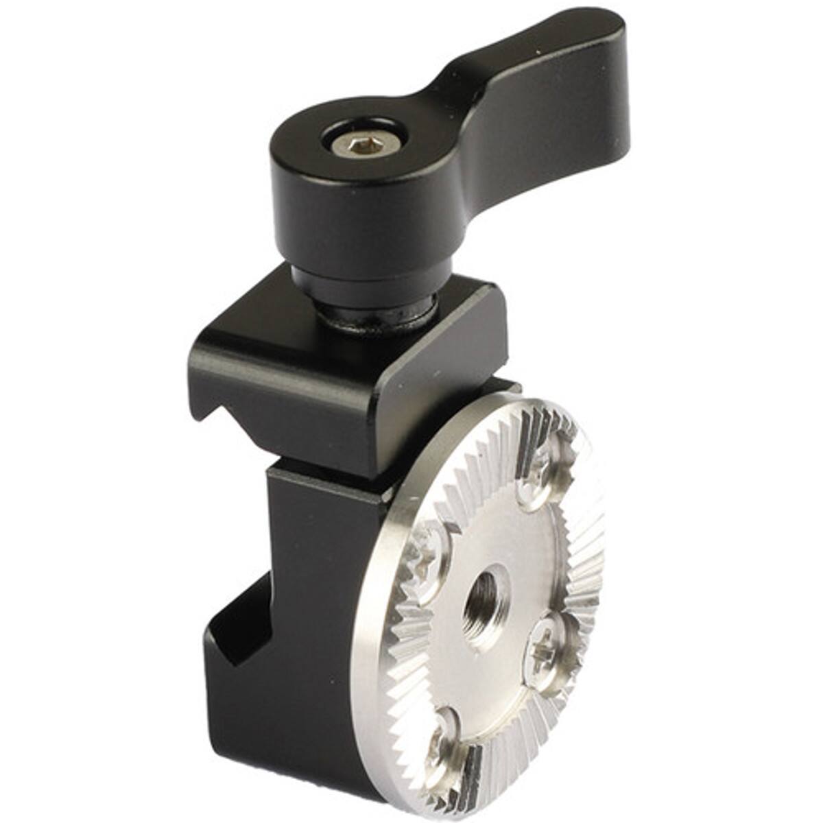 Alt View 2. CAMVATE - CAMVATE Quick Release NATO Clamp with ARRI Rosette Mount.