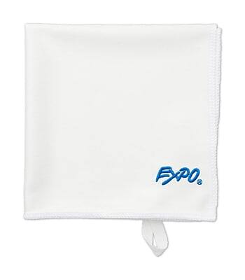 Alt View 1. Expo - Whiteboard Care Microfiber Cleaning Cloth, 12" x 12" - White.