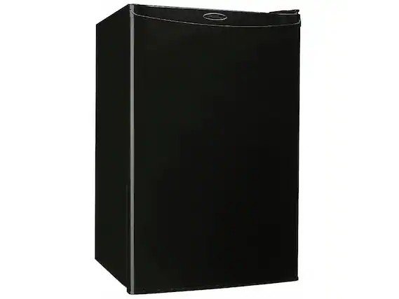Front. Danby - Danby Refrigerator Black DAR044A4BDD - Black.