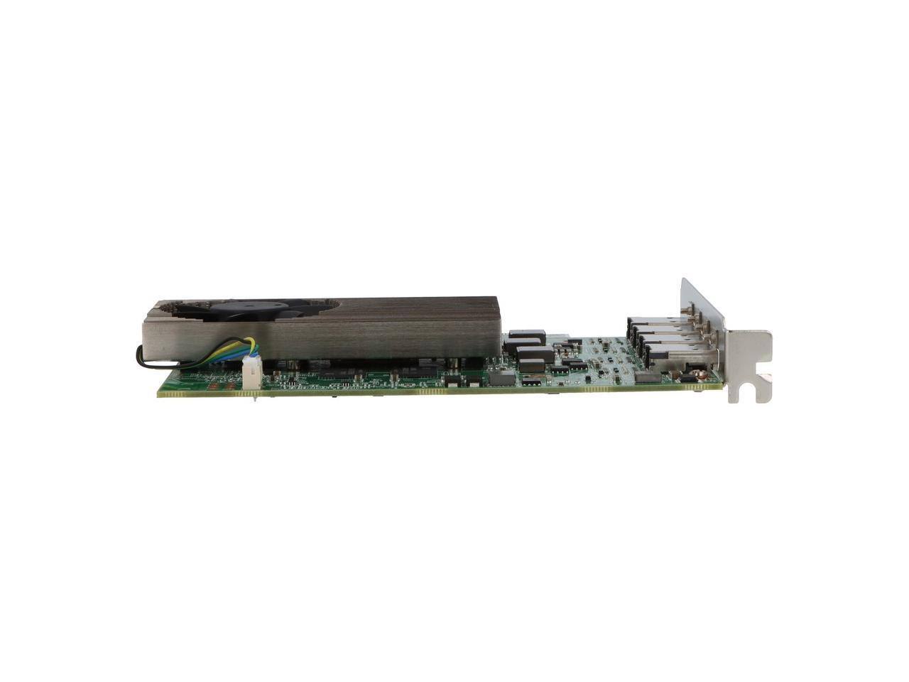 Alt View 5. Visiontek - 901459 4 GB Graphics Card - Radeon RX 550 4M - GDDR5 - 4 x HDMI - Possibly Black.