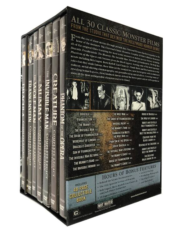 Universal Classic Monsters: Complete 30 Film Collection (Box Set