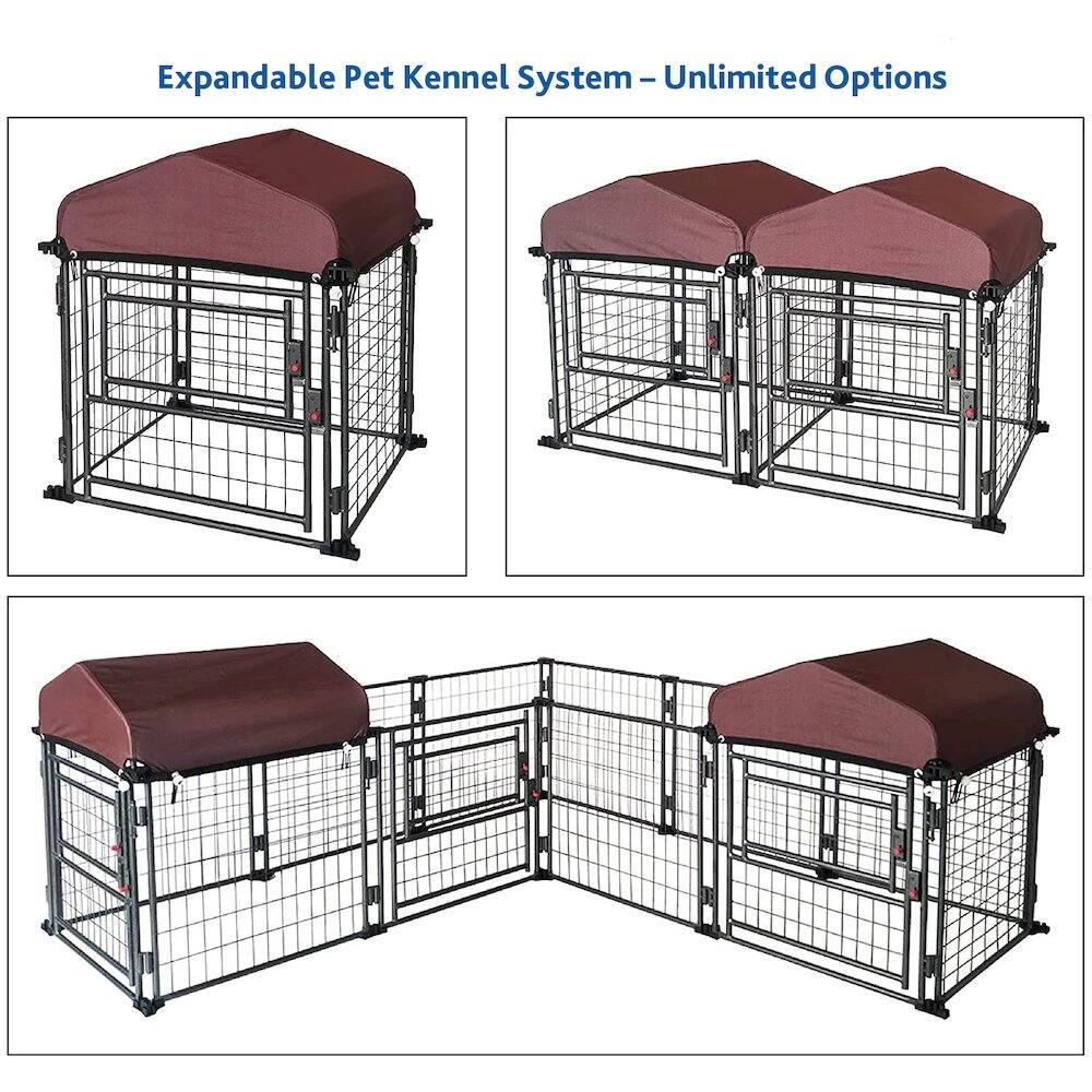 Expandable Pet Kennel System – Unlimited Options