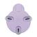 Alt View 4. Zadro - LED Lighted Compact Mirror with 10X Magnification and Suction Cups for Easy Mounting - Lavender.