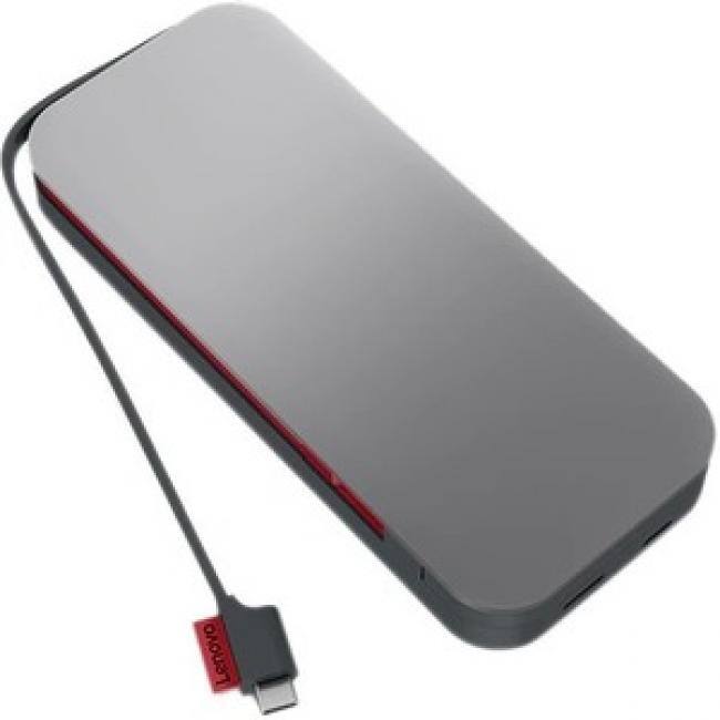 Front. Lenovo - Lenovo Go USB-C Laptop Power Bank (20000 mAh) - For Notebook - Lithium Ion (Li-Ion) Polymer - 20000 mAh - 65 W - 3.25 A.