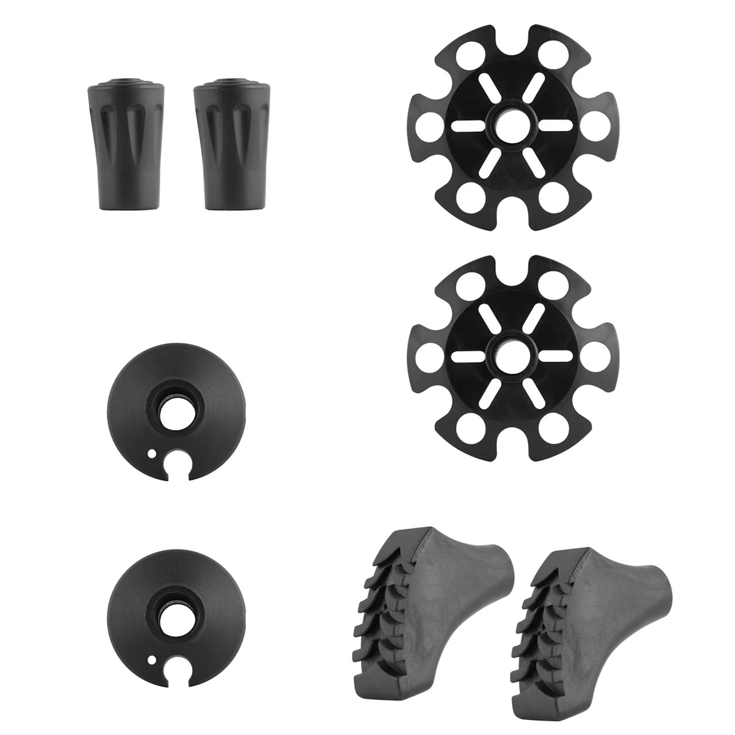 Alt View 17. National Geographic - Carbon Trekking Poles Set - black.