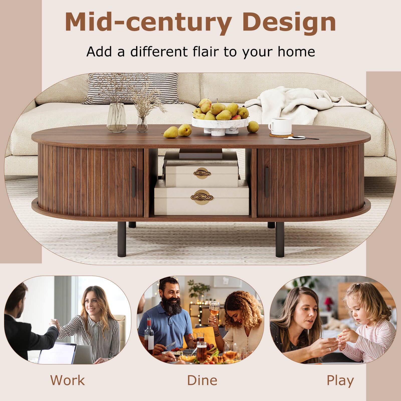 Mid-century Design: Add a different flair to your home. Work, Dine, Play.