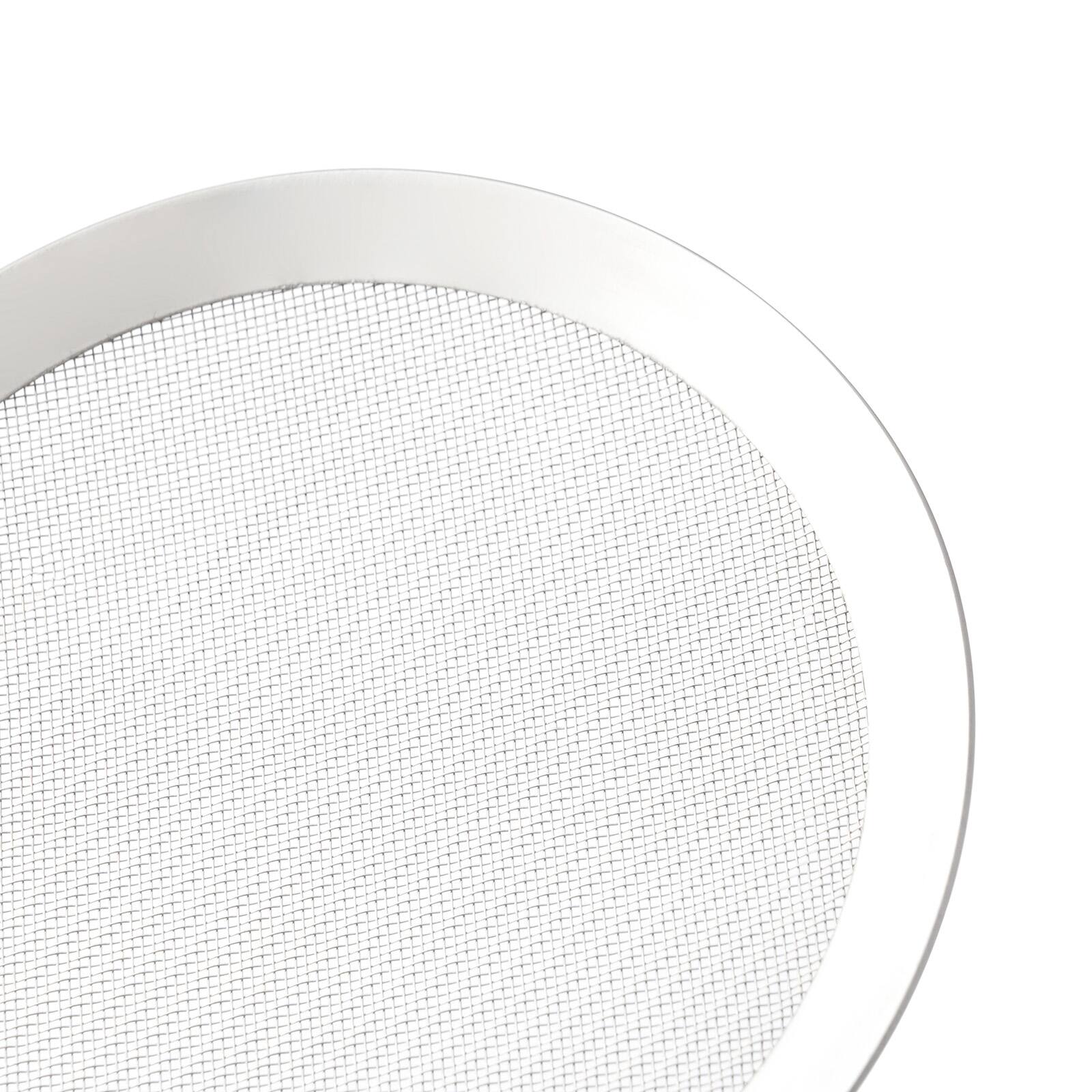 Alt View 4. Cuisipro - 5 Inch Mesh Skimmer, Stainless Steel - Silver.