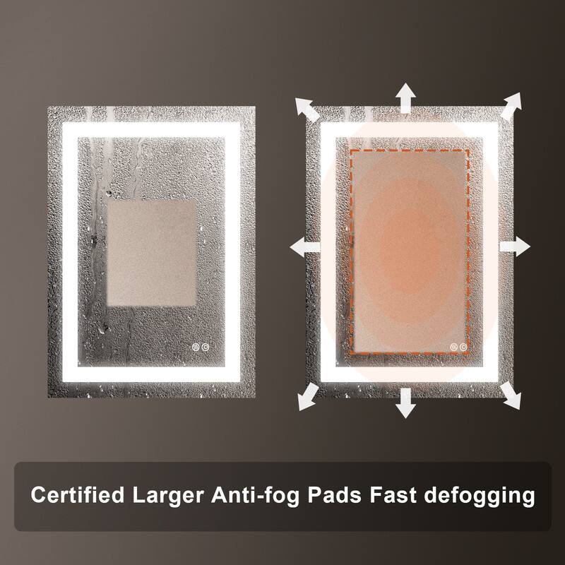 Certified Larger Anti-fog Pads Fast defogging