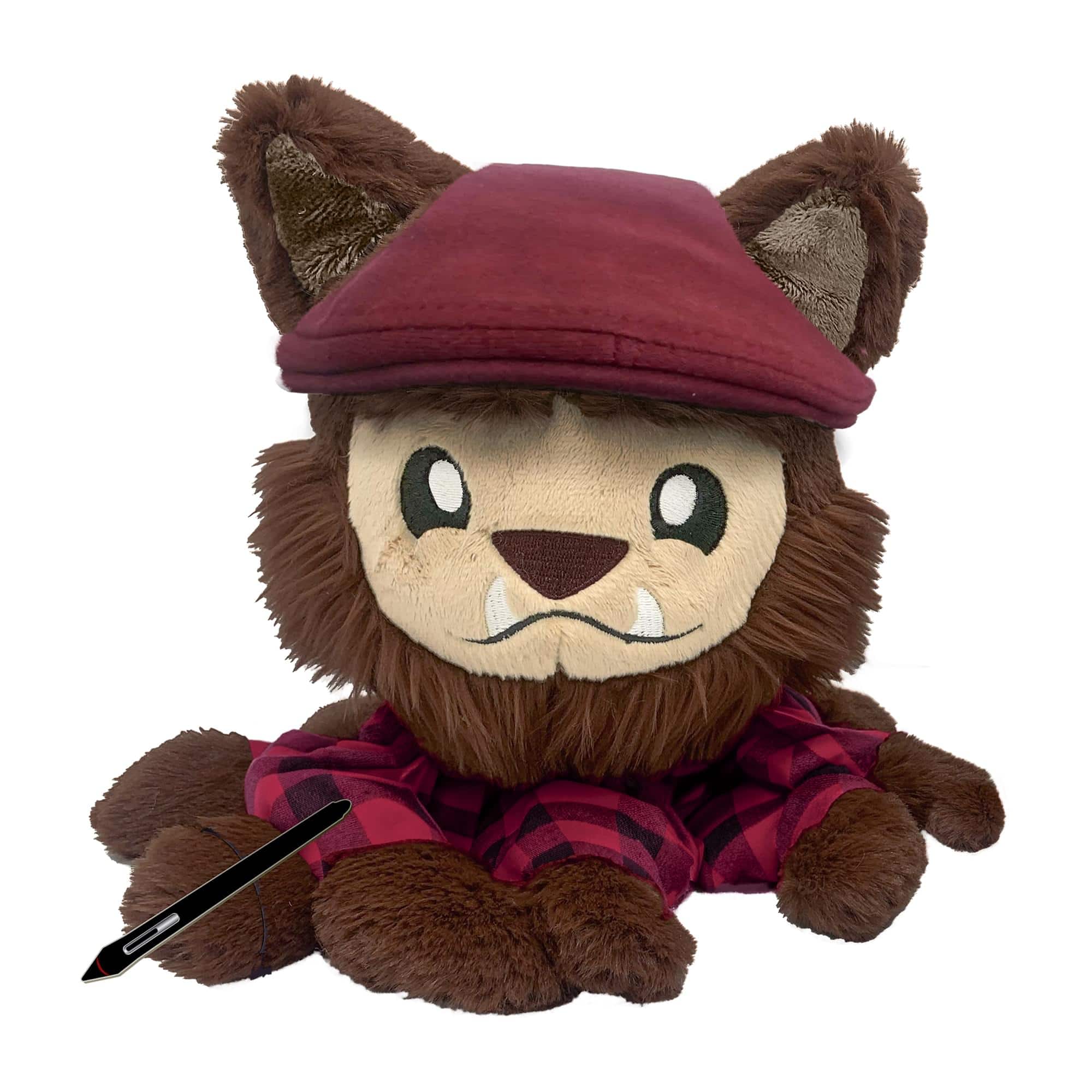 Tentacle Kitty - Johnsquatch 11 Inch Plush - Brown