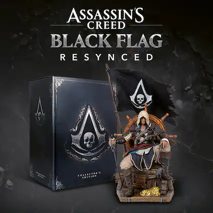 ASSASSIN'S CREED BLACK FLAG RESYNCD
COLLECTOR'S EDITION
Charlorre Longbay - RP (Rating Pending)
