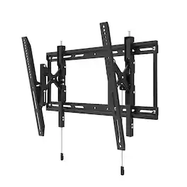 Kanto - Extendable Tilting Outdoor Weatherproof Locking TV Wall Mount for 45” to 100” TVs - Black